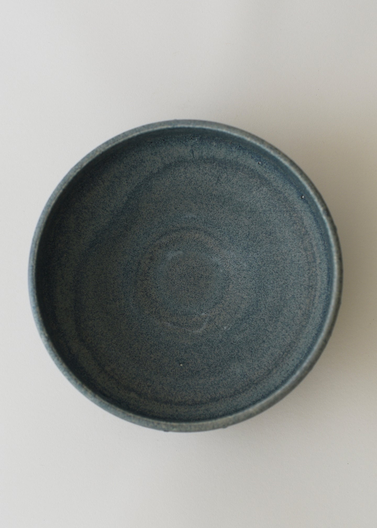 Large Architectural Bowl in Lake Blue - Victoria Morris Pottery