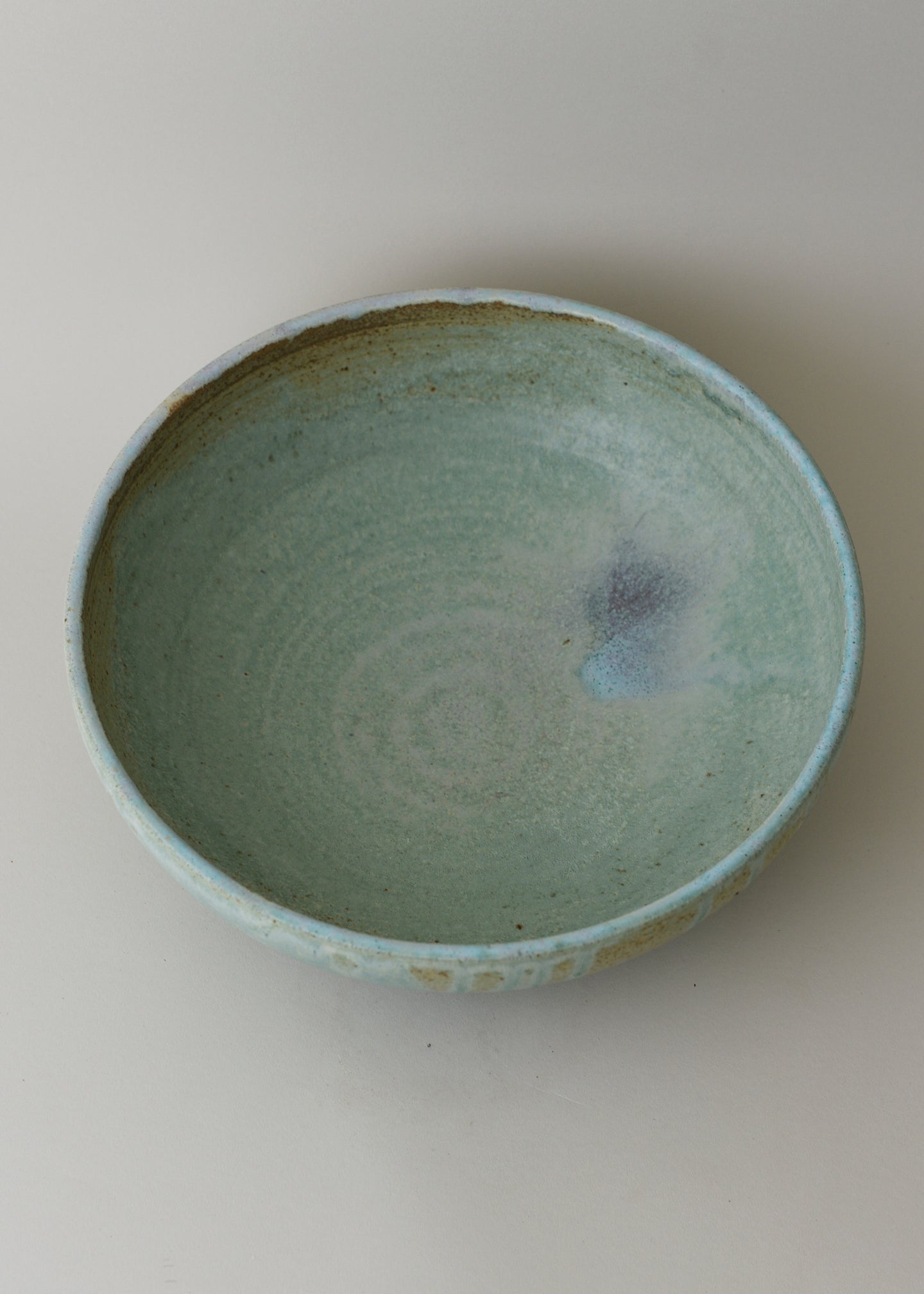 Large Low Rounded Bowl in Cobre - Victoria Morris Pottery