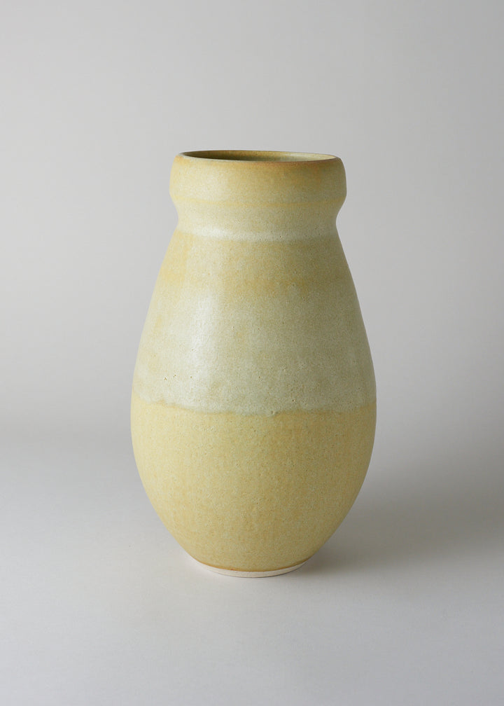 Gourd Series Vase in Ochre - Victoria Morris Pottery