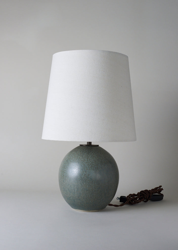 Small Orb Lamp in Dark Agate LIMITED EDITION - Victoria Morris Pottery