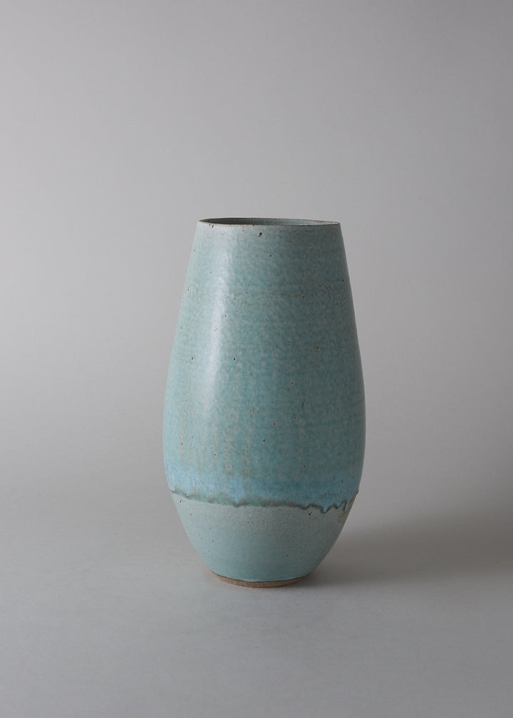 Large Teardrop Vase in Cobre - Victoria Morris Pottery