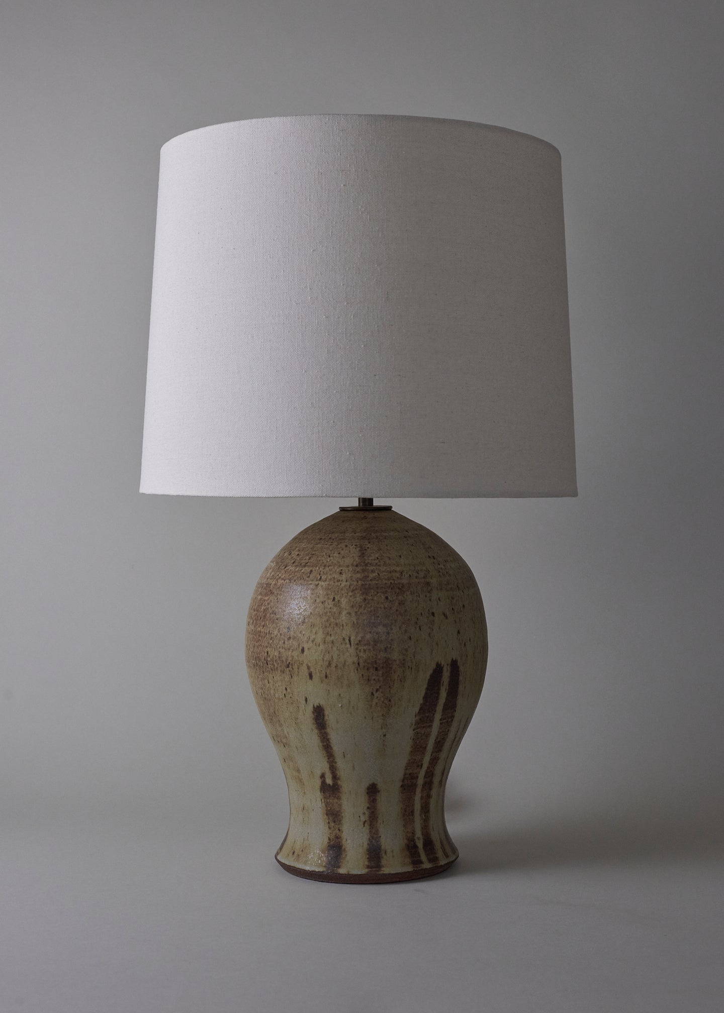 Large Laura Lamp in Live Oak - Victoria Morris Pottery
