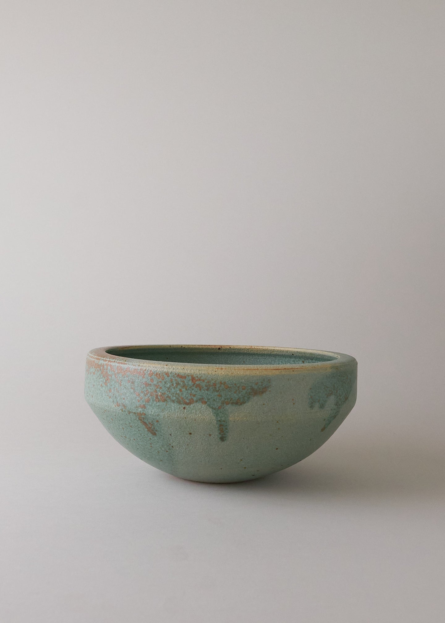 Ledge Series Bowl in Copper - Victoria Morris Pottery