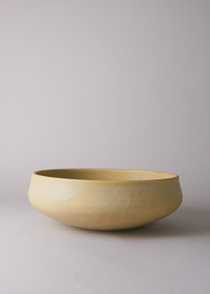 Small Rounded Catchall Bowl in Ochre - Victoria Morris Pottery