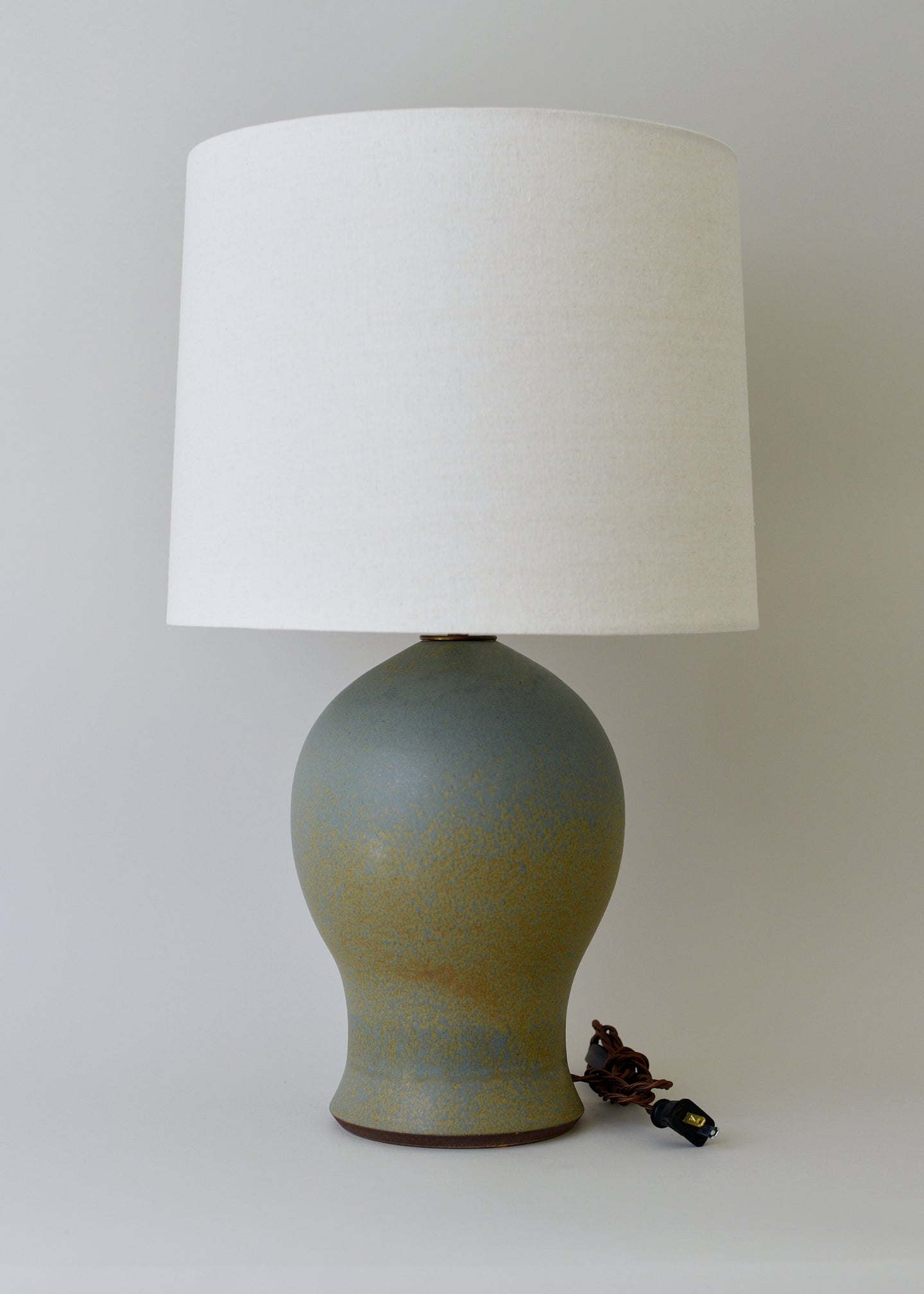 Large Laura Lamp in Agate - Victoria Morris Pottery