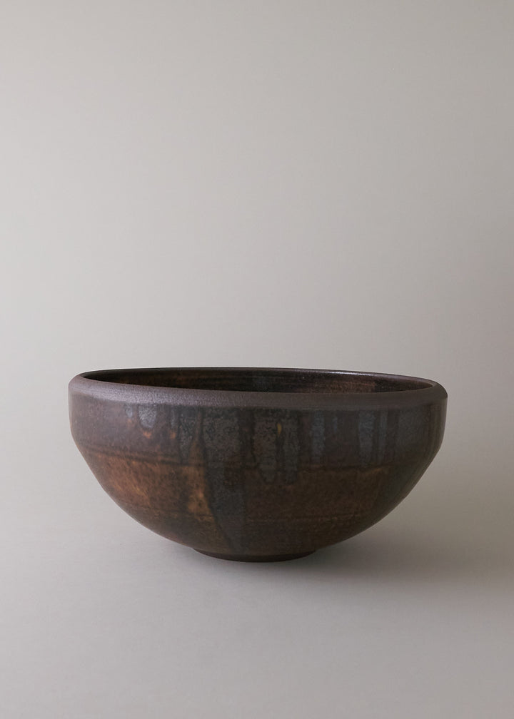 Medium Ledge Bowl in Live Oak - Victoria Morris Pottery