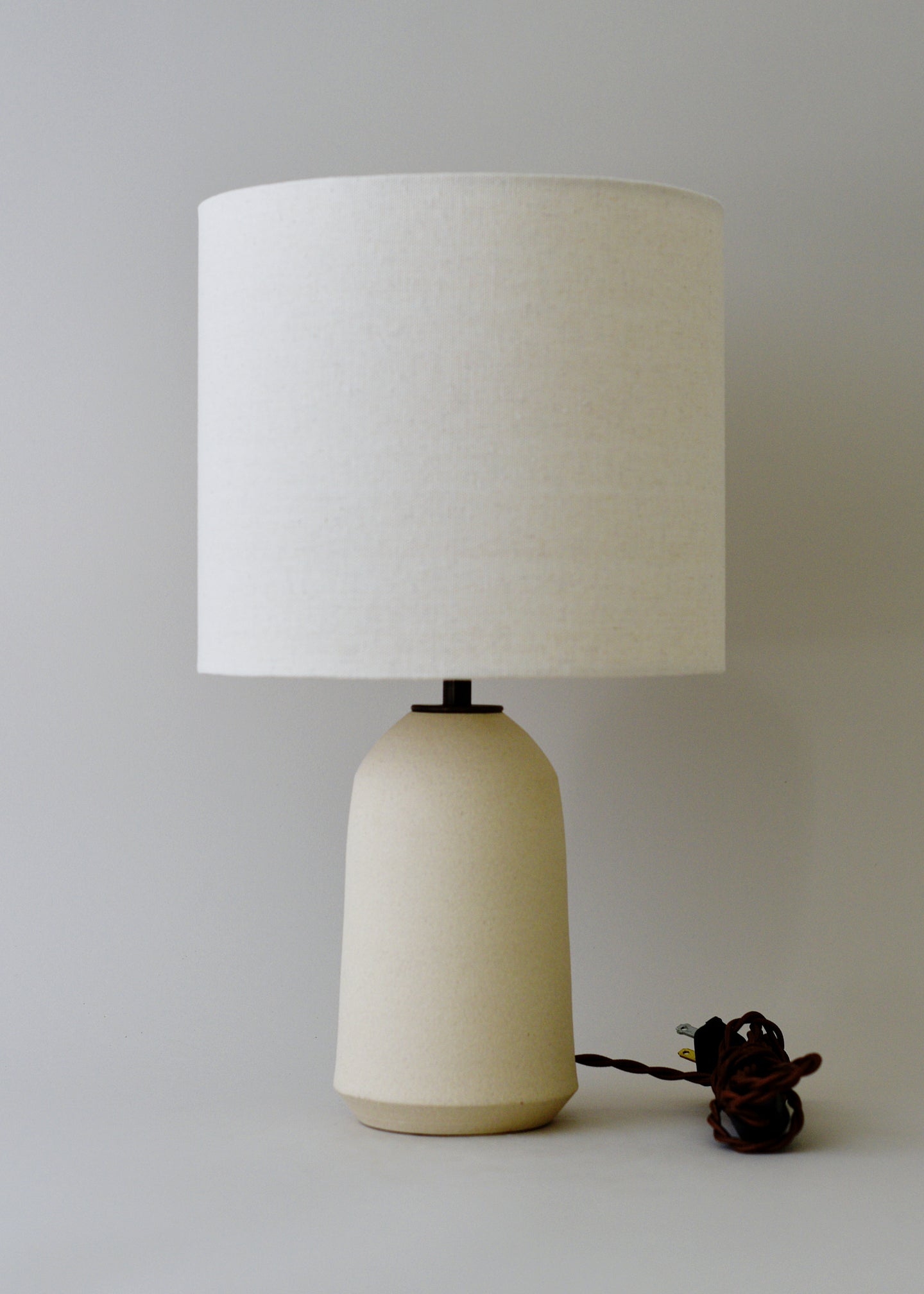 Small Willow Lamp in Chalk - Victoria Morris Pottery