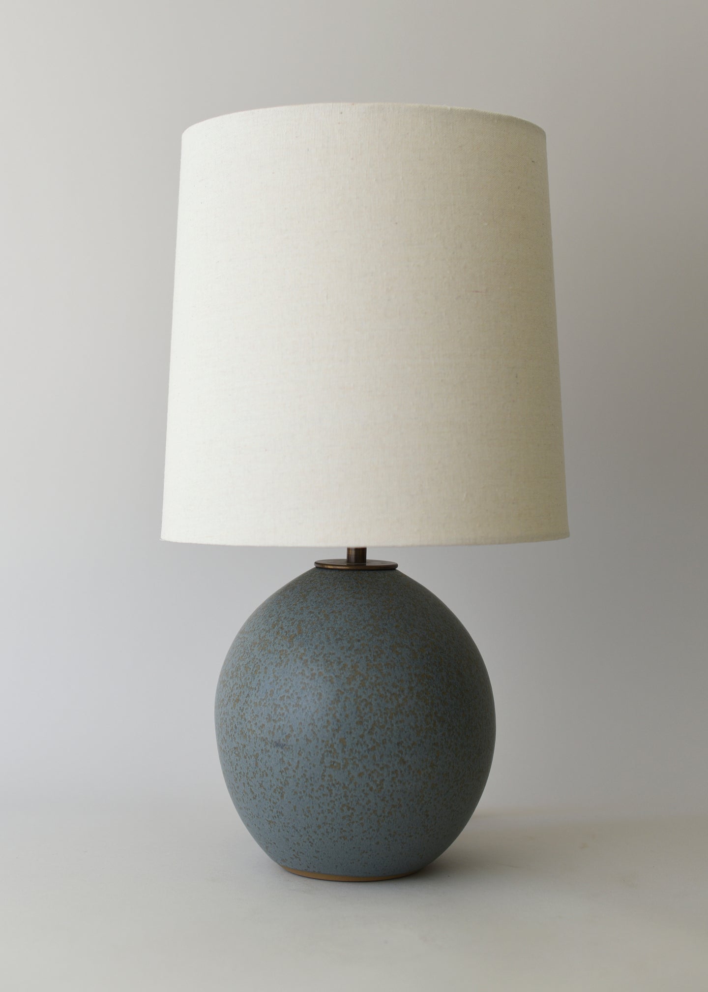 Small Orb Lamp in Lake Blue - Victoria Morris Pottery