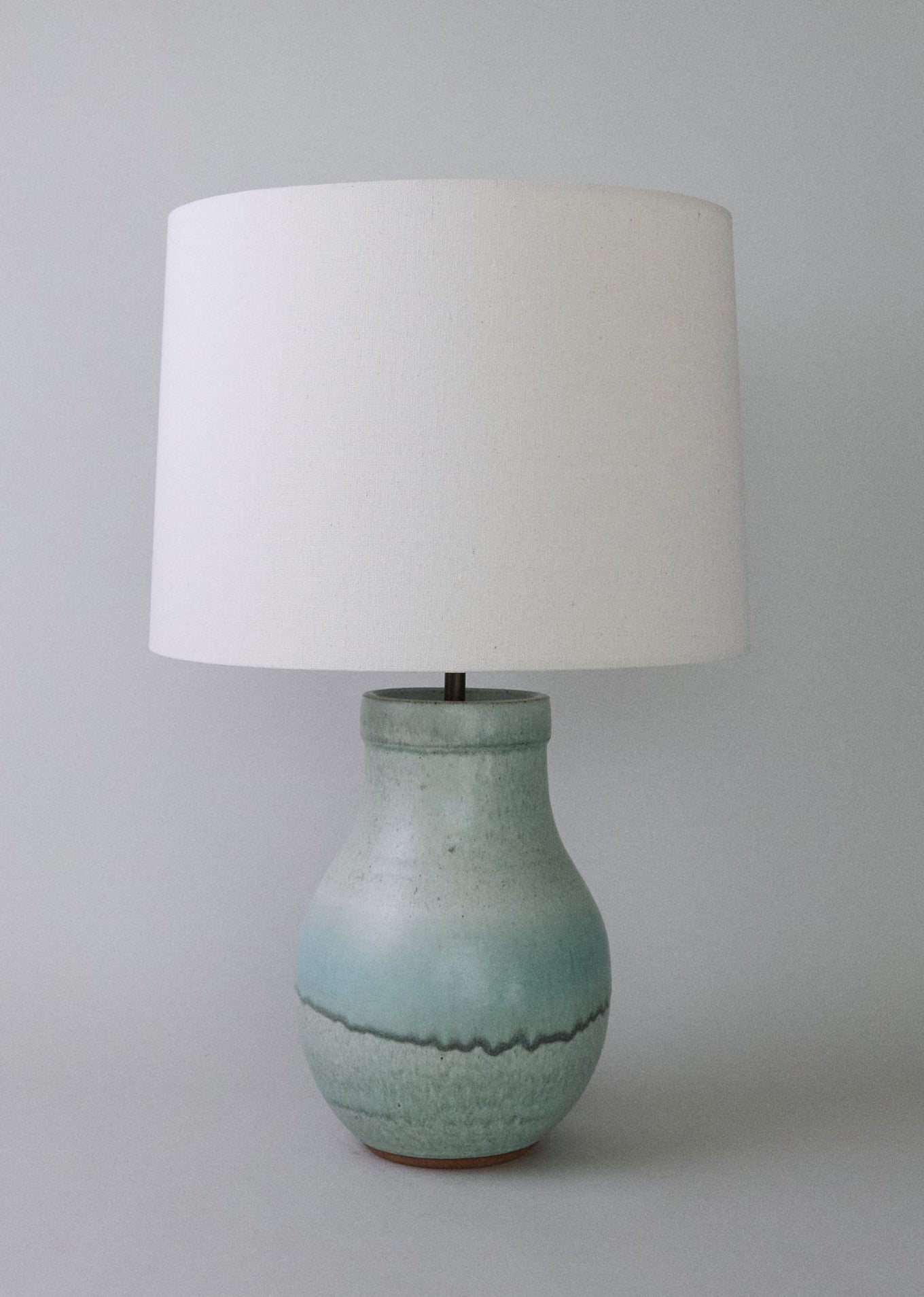 Large Cosima Lamp in Cobre Green - Victoria Morris Pottery