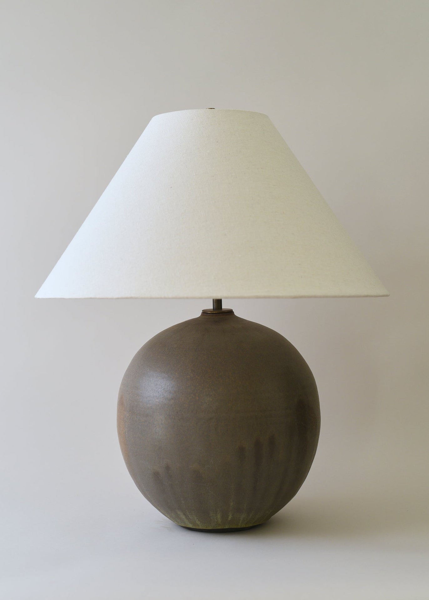 Large Orb Lamp in Hazel - Victoria Morris Pottery