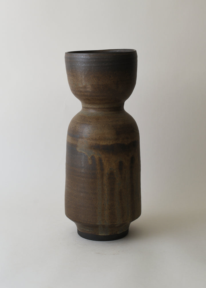 Large Lucy Series Vase no. 5 in Hazel - Victoria Morris Pottery
