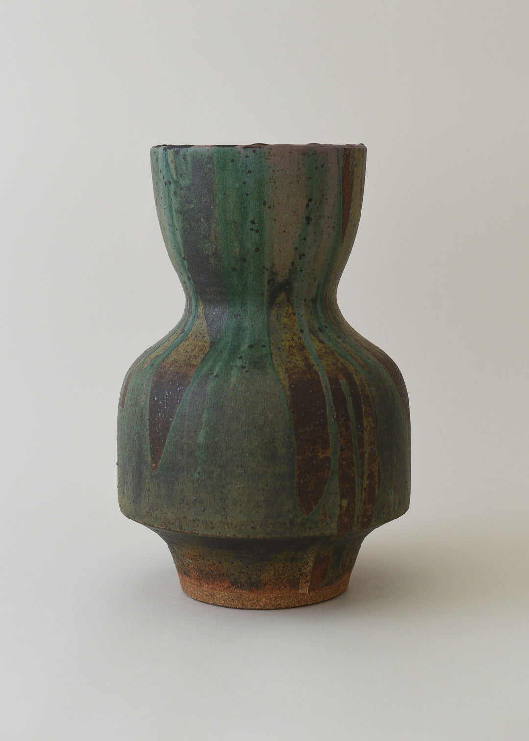 Large Lucy Series Vase no. 3 in Lichen - Victoria Morris Pottery
