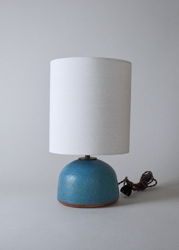 Small Agnes Lamp in Azure - Victoria Morris Pottery