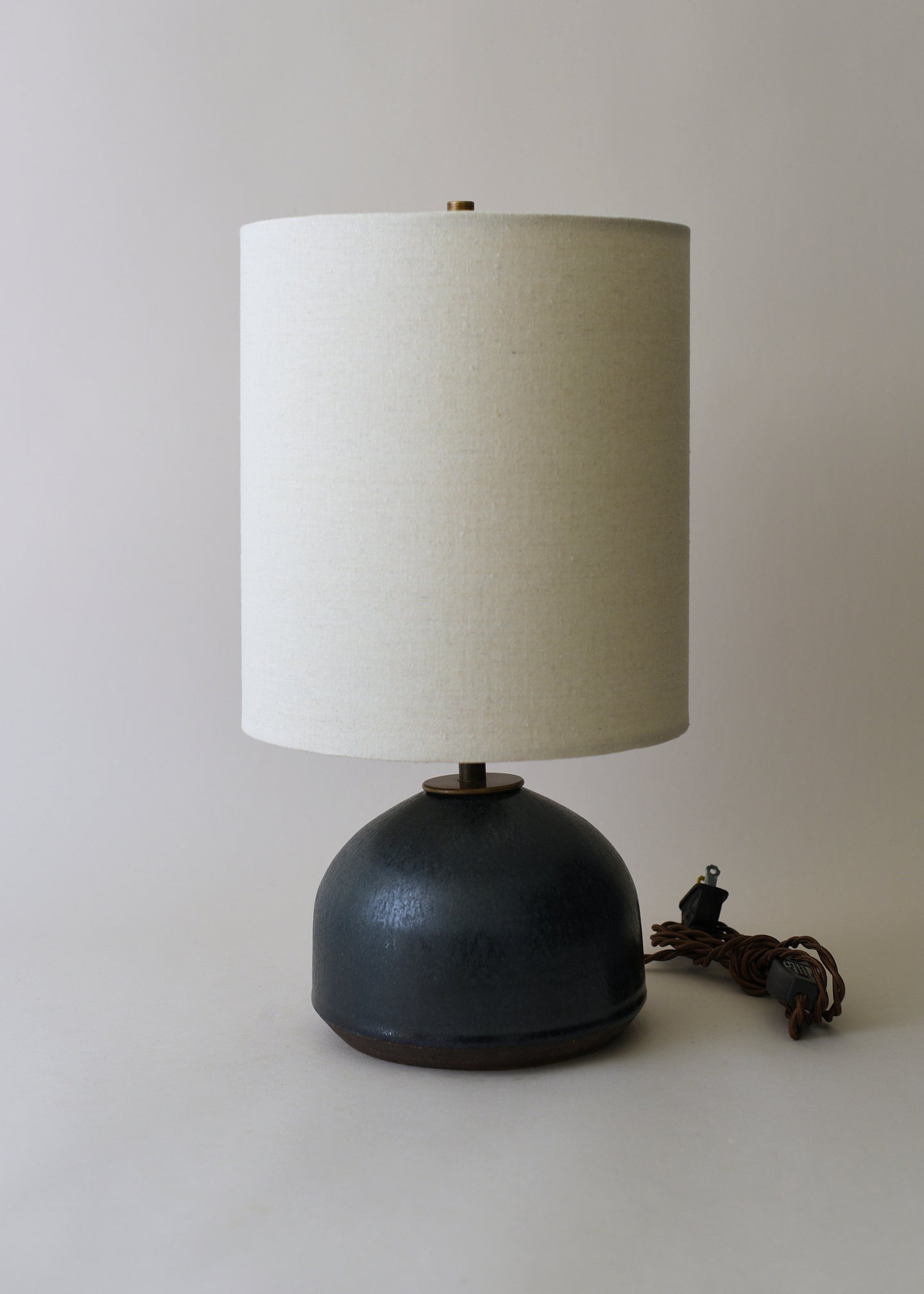 Small Agnes Lamp in Ink - Victoria Morris Pottery