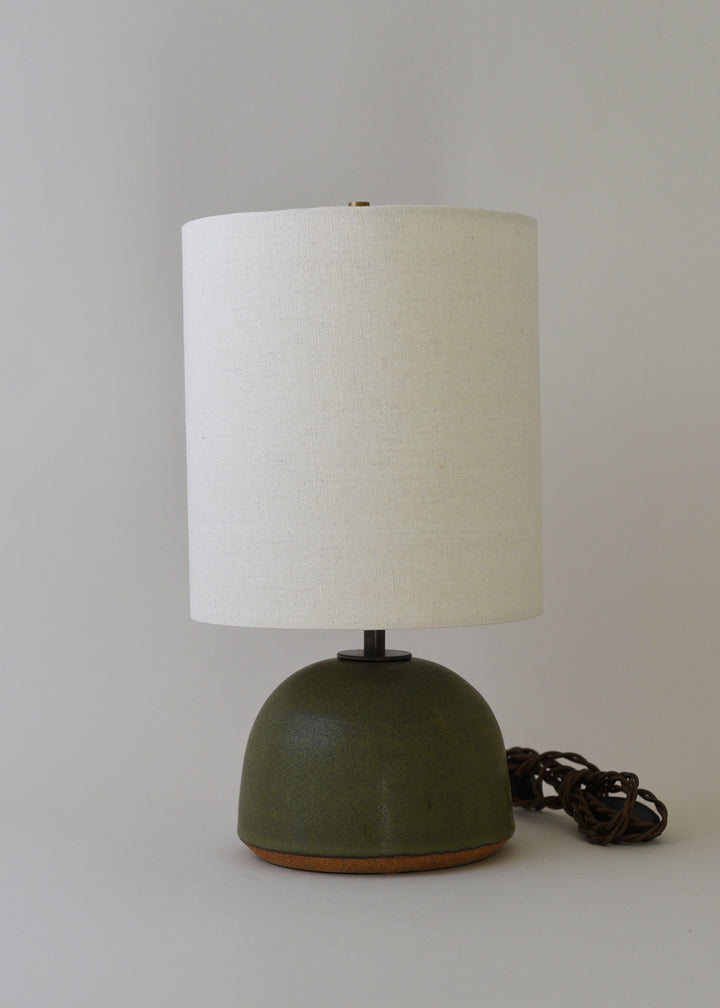Small Agnes Lamp in Olive - Victoria Morris Pottery