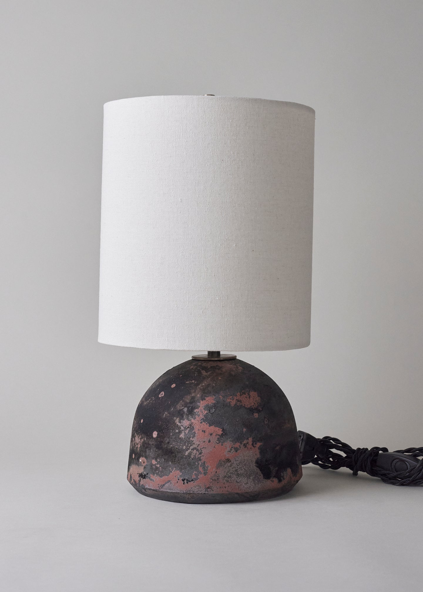 Raku Series Agnes Lamp - Victoria Morris Pottery