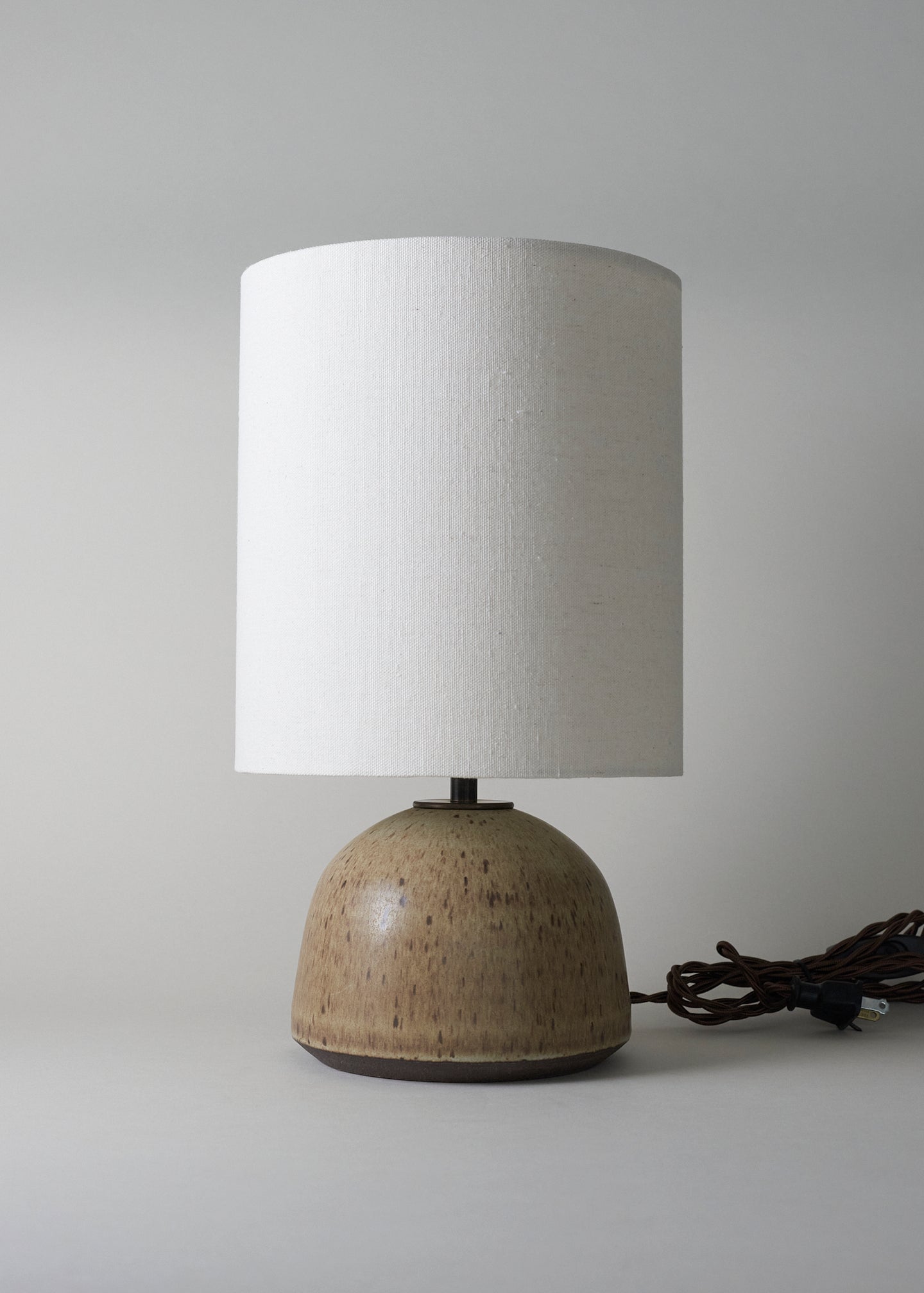 Small Agnes Lamp in Live Oak - Light Edition - Victoria Morris Pottery