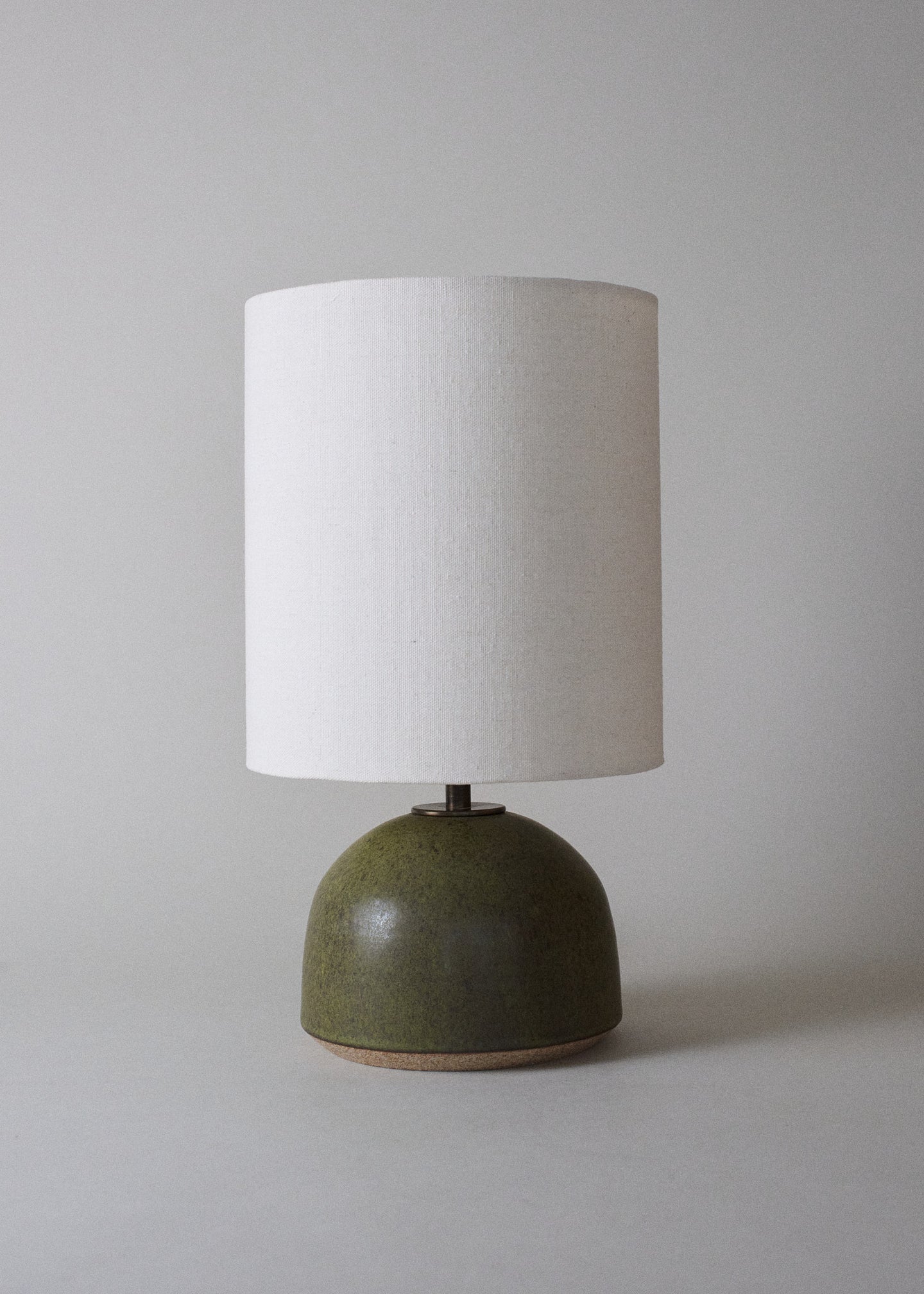 Small Agnes Lamp in Olive - Victoria Morris Pottery