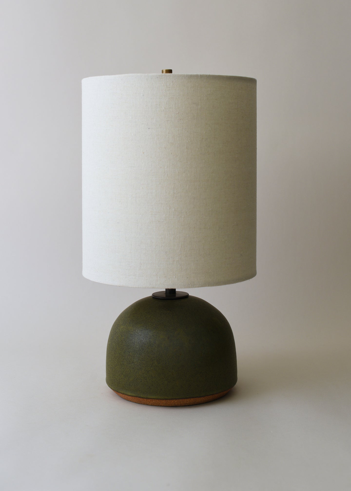 Small Agnes Lamp in Olive - Victoria Morris Pottery