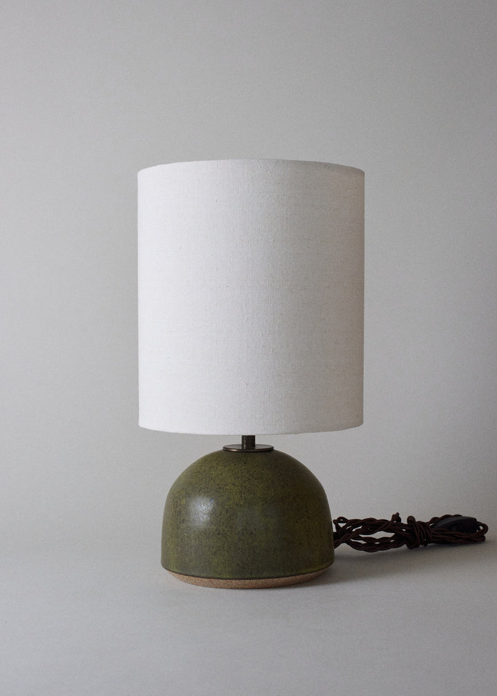 Small Agnes Lamp in Olive - Victoria Morris Pottery