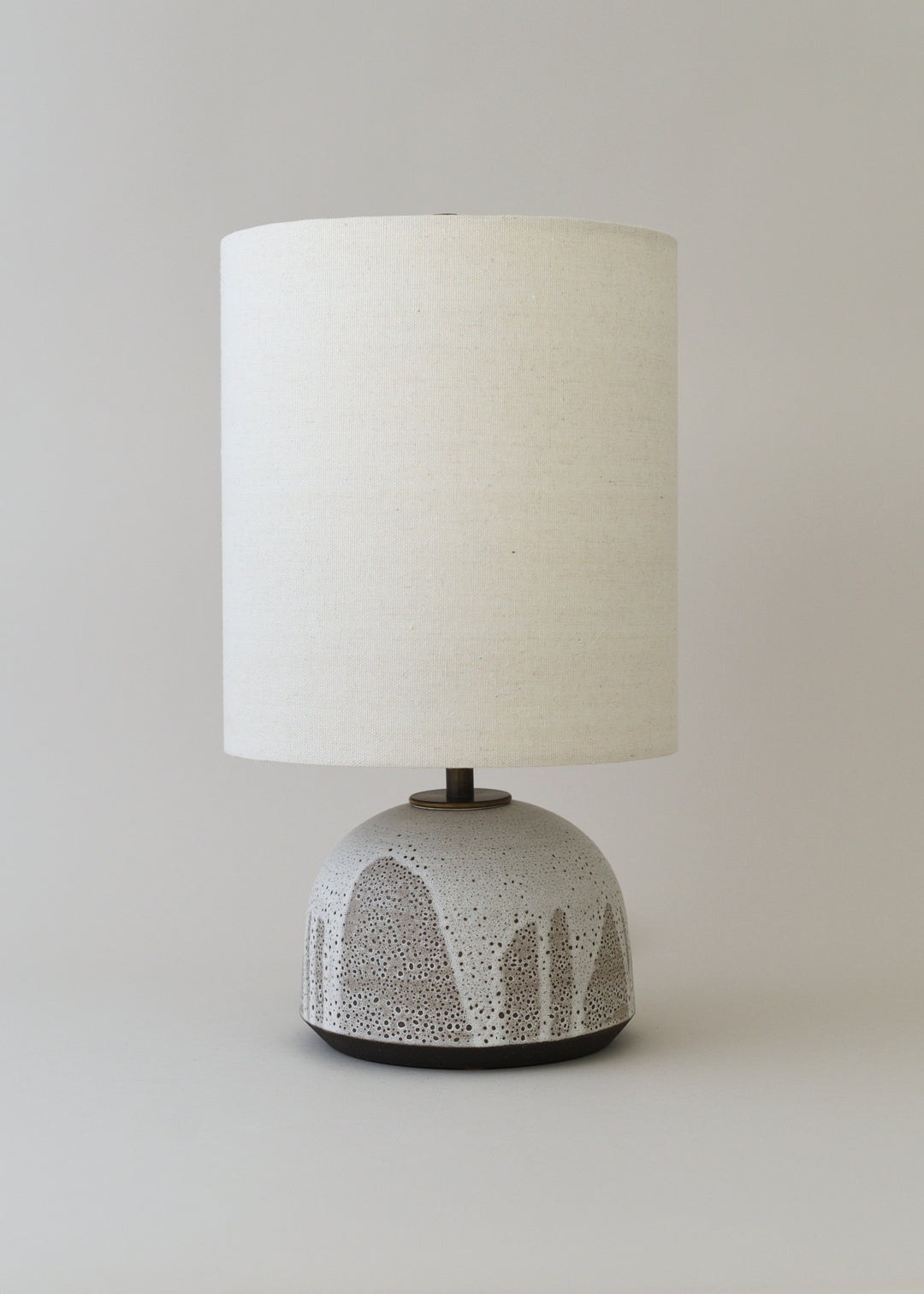 Small Agnes Lamp in Poured White - Victoria Morris Pottery