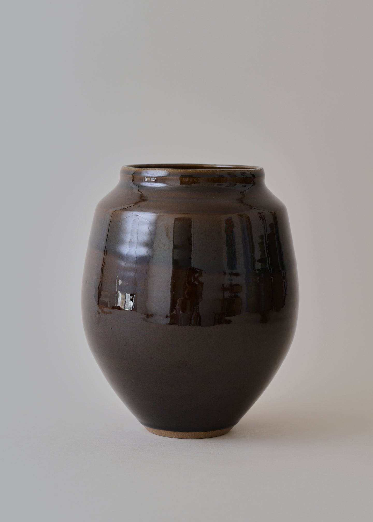 Poppy Series Vase in Amber - Victoria Morris Pottery