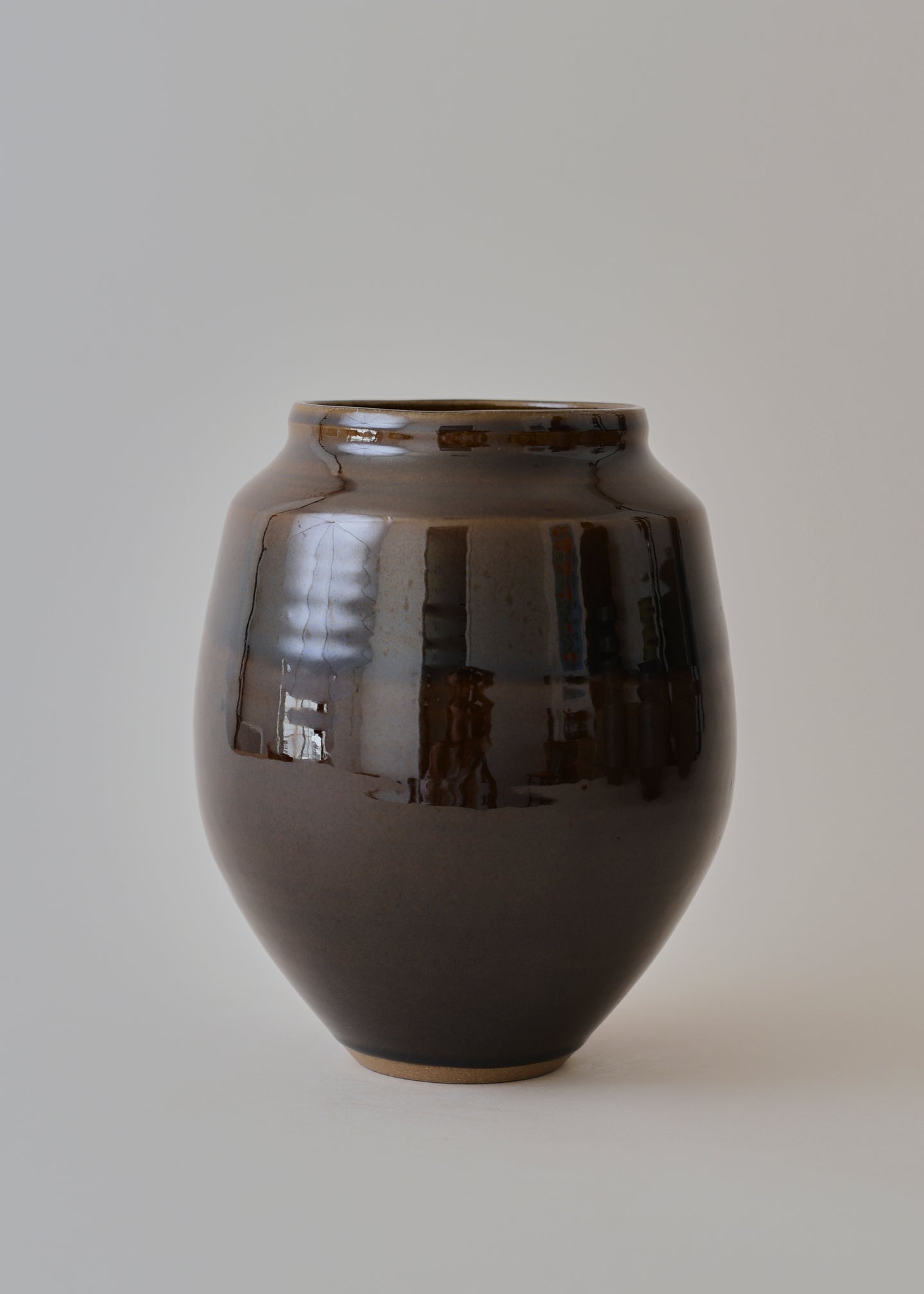 Poppy Series Vase in Amber - Victoria Morris Pottery