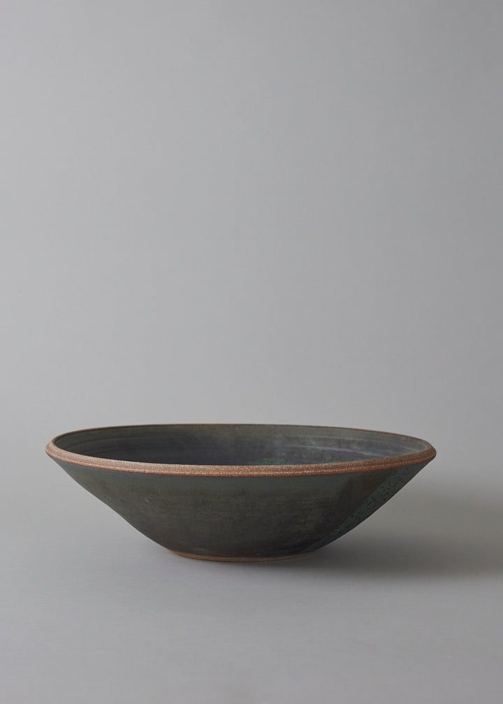 Essential Angled Bowl in Lichen - Victoria Morris Pottery