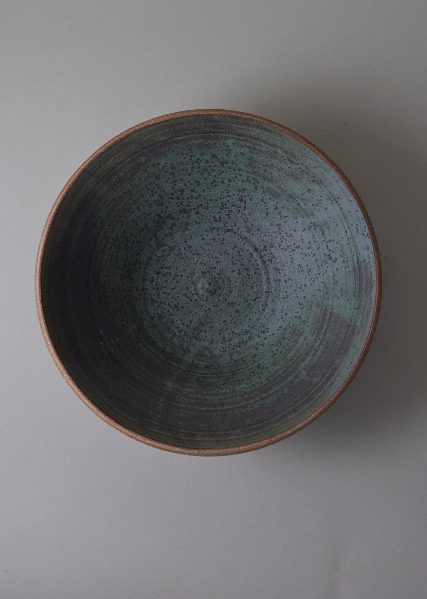 Essential Angled Bowl in Lichen - Victoria Morris Pottery