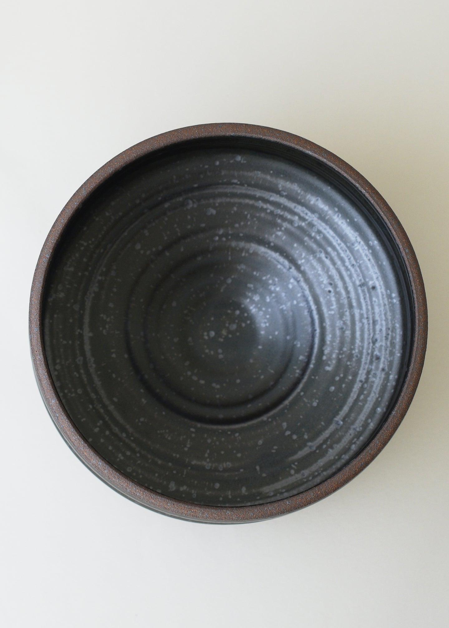 Architectural Bowl in Iron Black - Victoria Morris Pottery