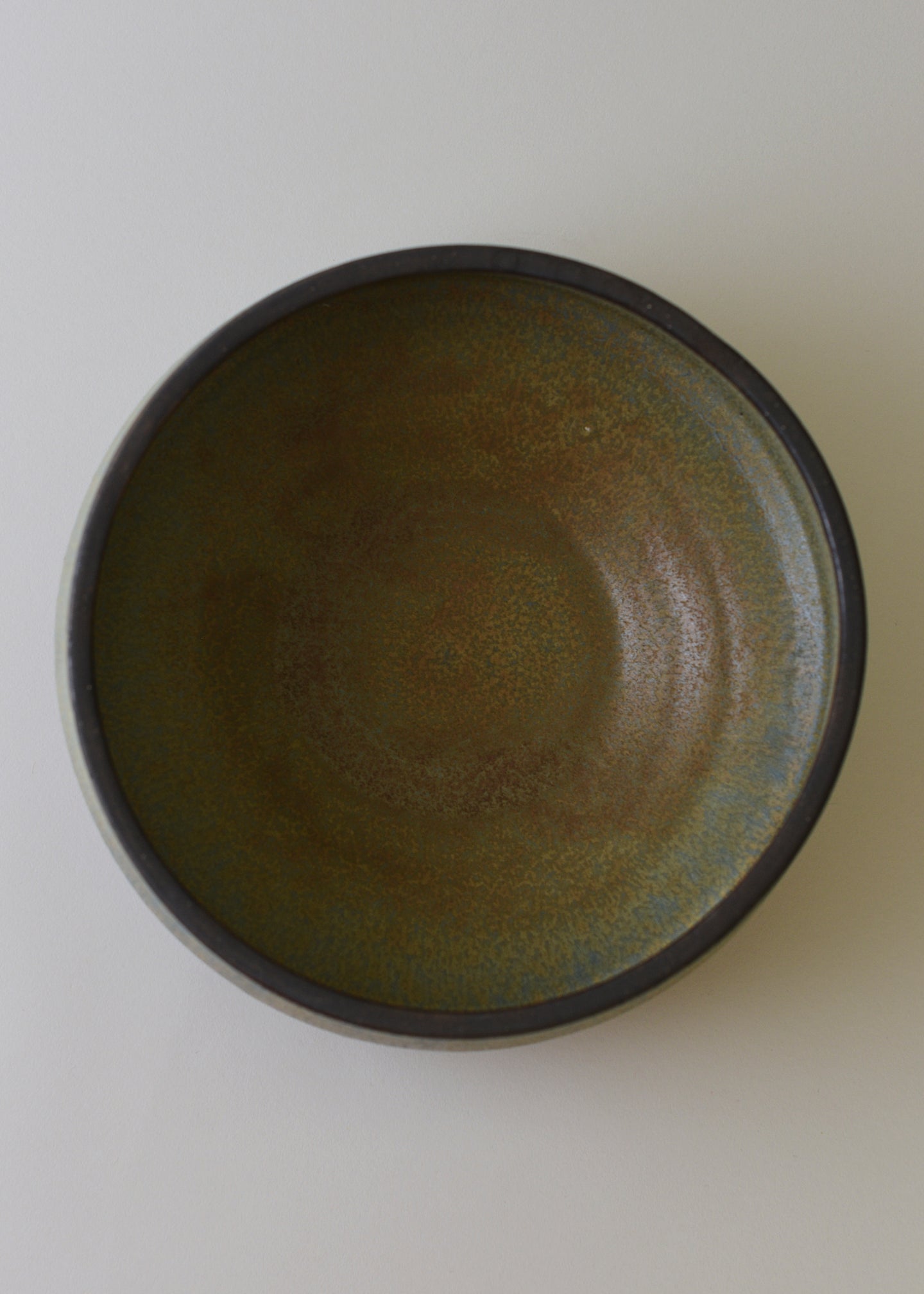 Large Architectural Bowl in Bronzed Agate - Victoria Morris Pottery