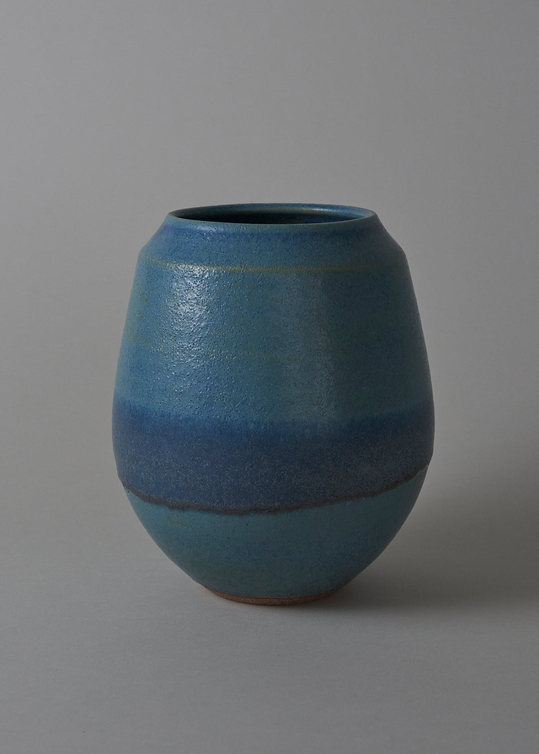 Architectural Vase in Azure - Victoria Morris Pottery