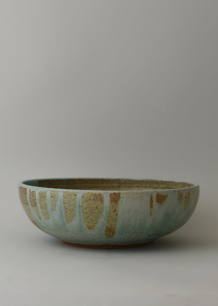 Large Low Rounded Bowl in Cobre - Victoria Morris Pottery
