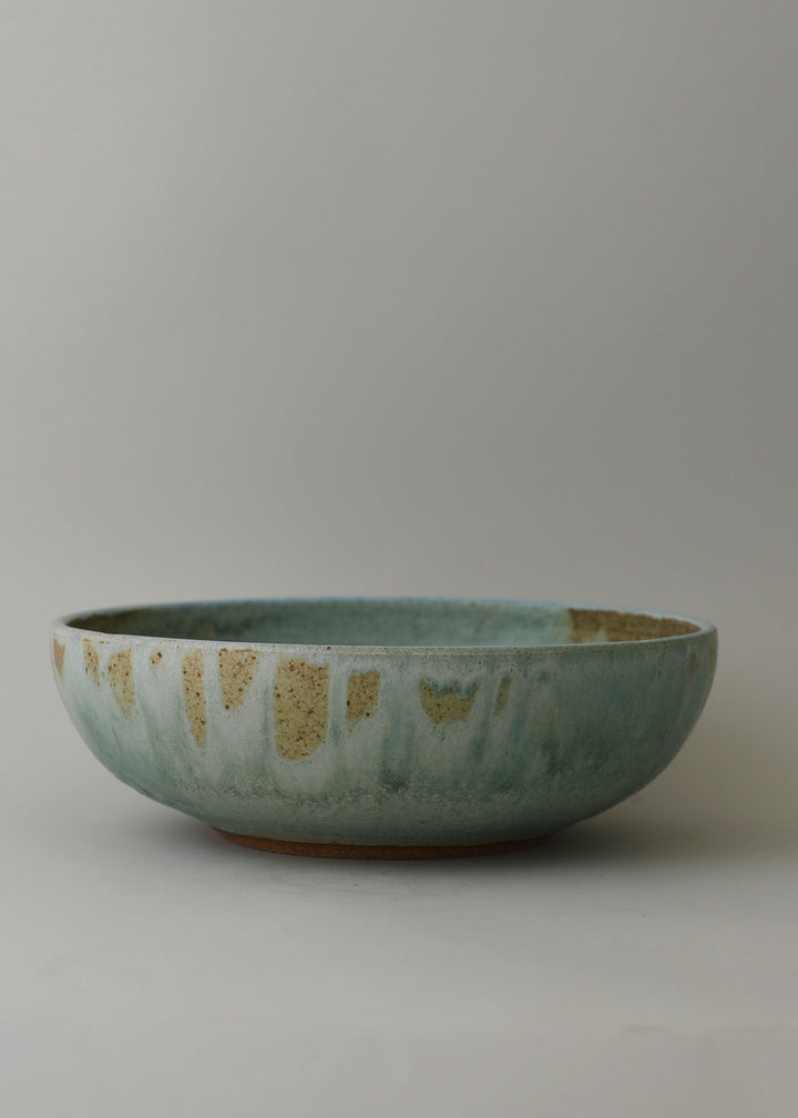 Large Low Rounded Bowl in Cobre - Victoria Morris Pottery