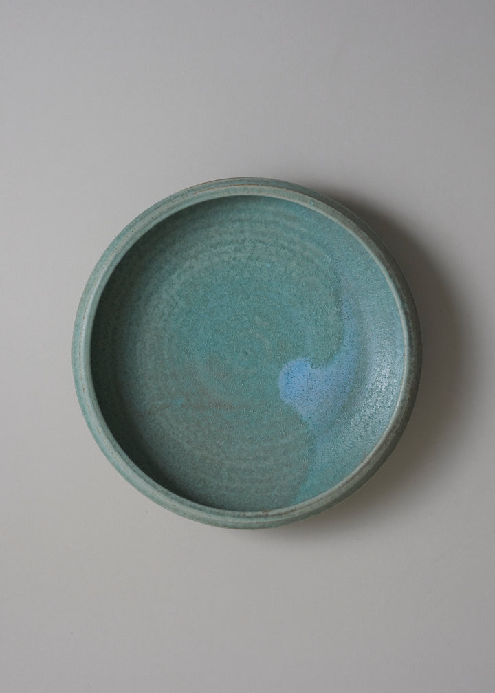 Small Low Ledge Bowl in Cobre - Victoria Morris Pottery