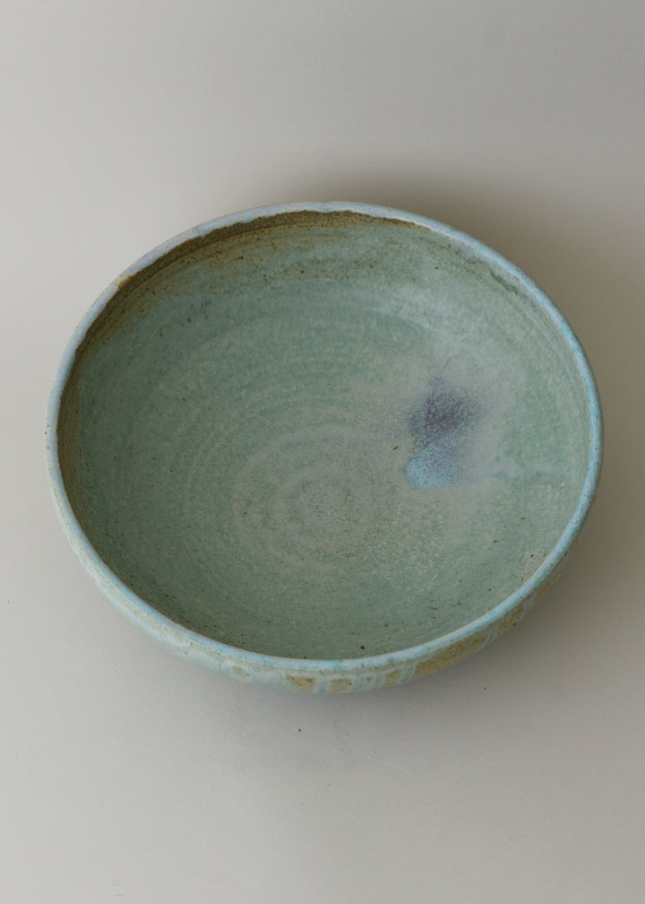 Large Low Rounded Bowl in Cobre - Victoria Morris Pottery