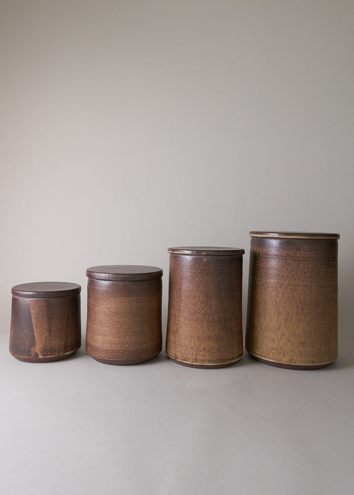 Medium Canister in Live Oak - Victoria Morris Pottery