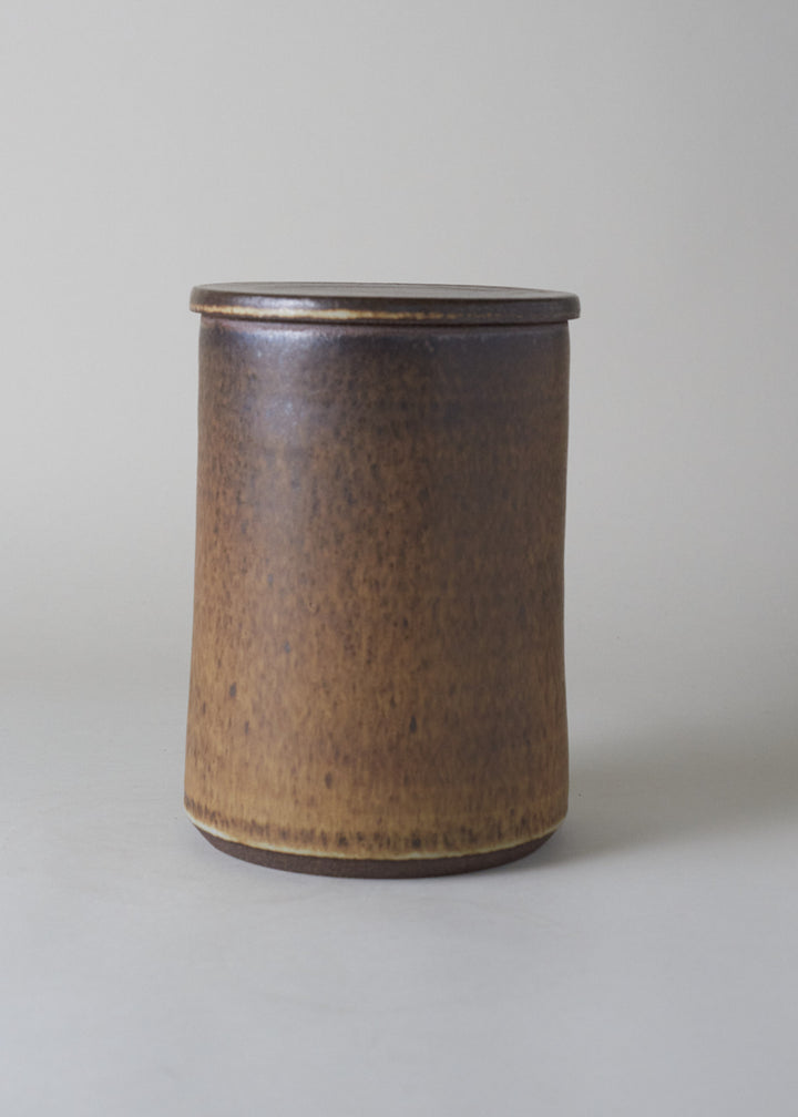 Medium Canister in Live Oak - Victoria Morris Pottery