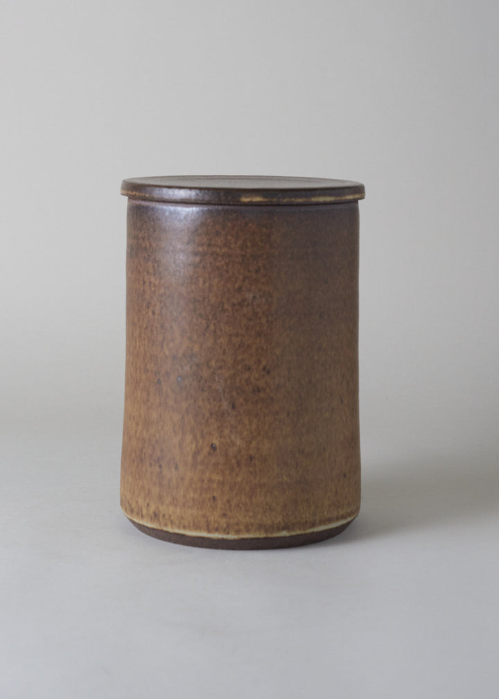 Medium Canister in Live Oak - Victoria Morris Pottery