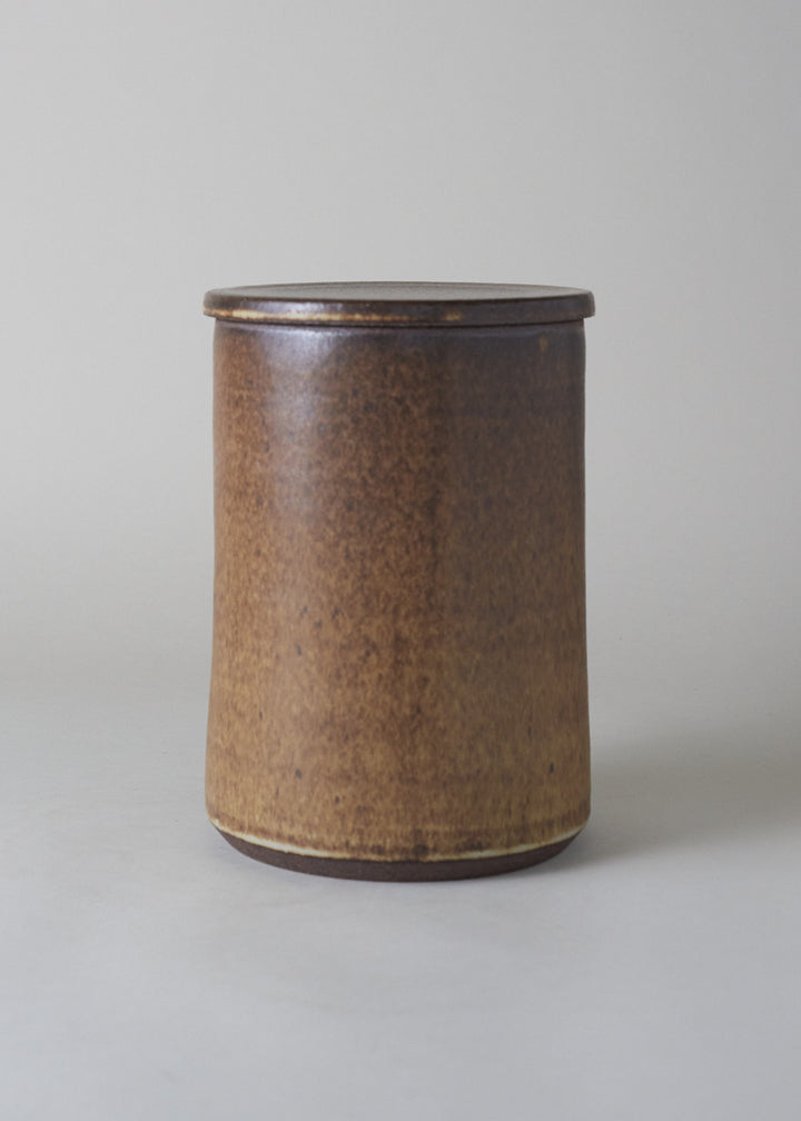 Medium Canister in Live Oak - Victoria Morris Pottery