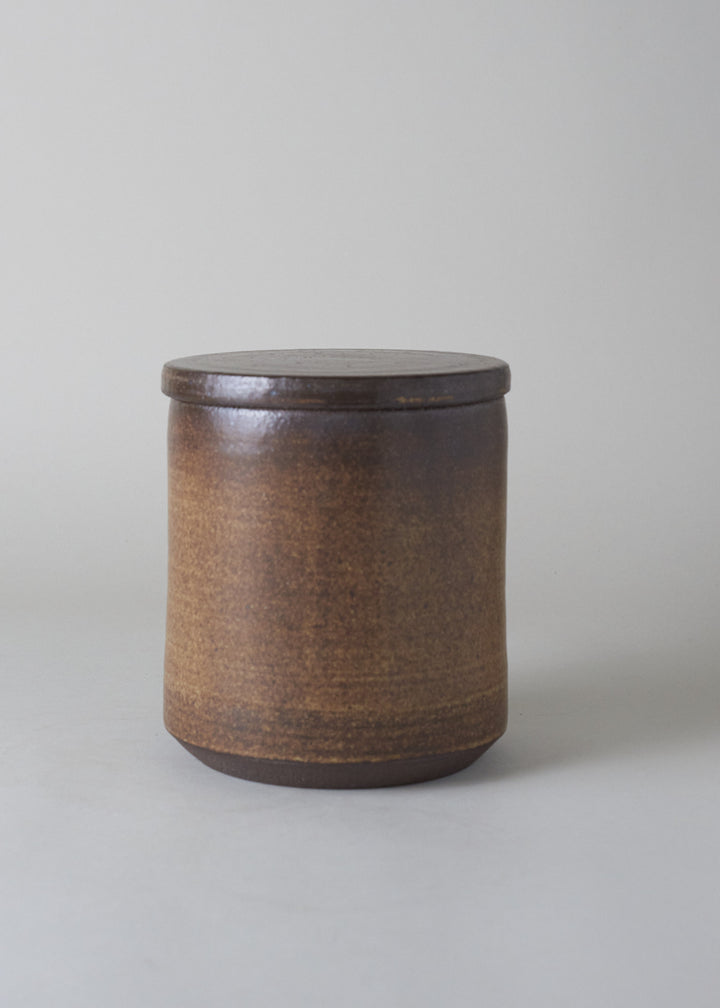 Small Canister in Live Oak - Victoria Morris Pottery