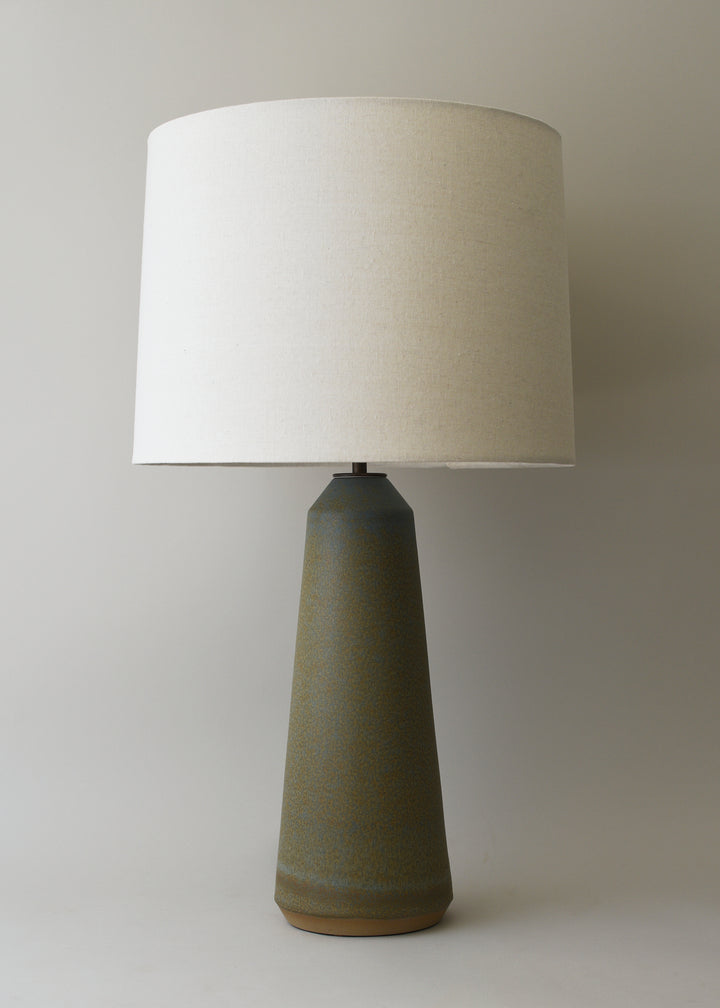 Large Column Lamp in Agate - Victoria Morris Pottery