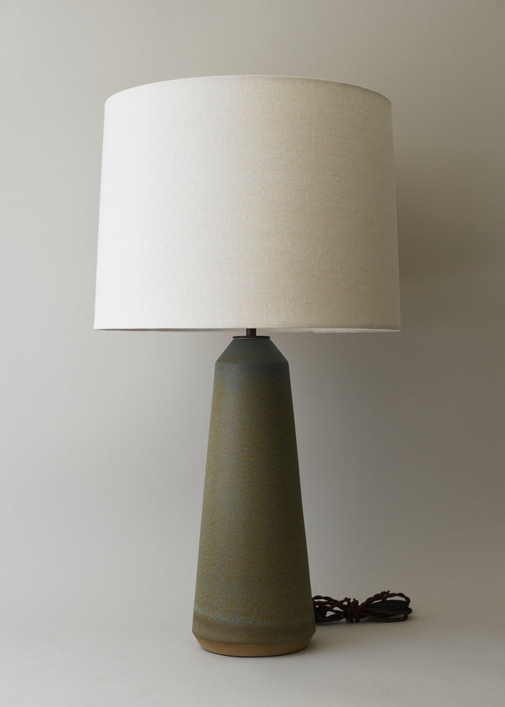 Large Column Lamp in Agate - Victoria Morris Pottery
