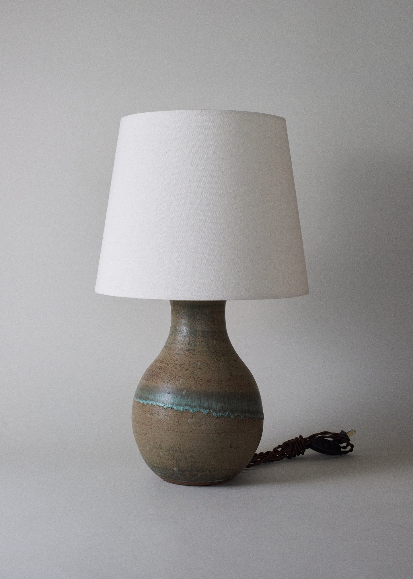 Large Cosima Lamp in Fossil - Victoria Morris Pottery