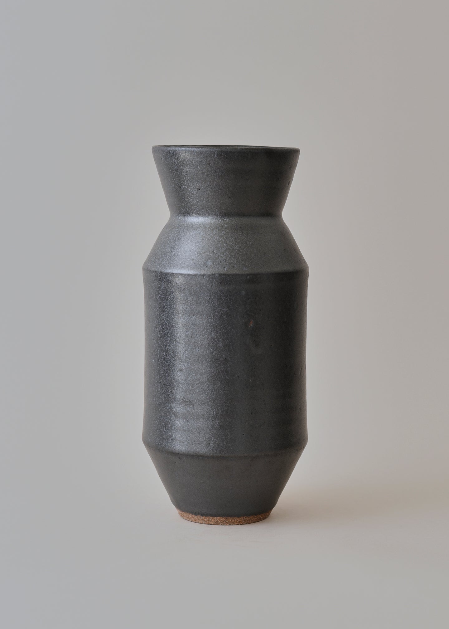 Cubist Vase Series no. 2 in Iron - Victoria Morris Pottery