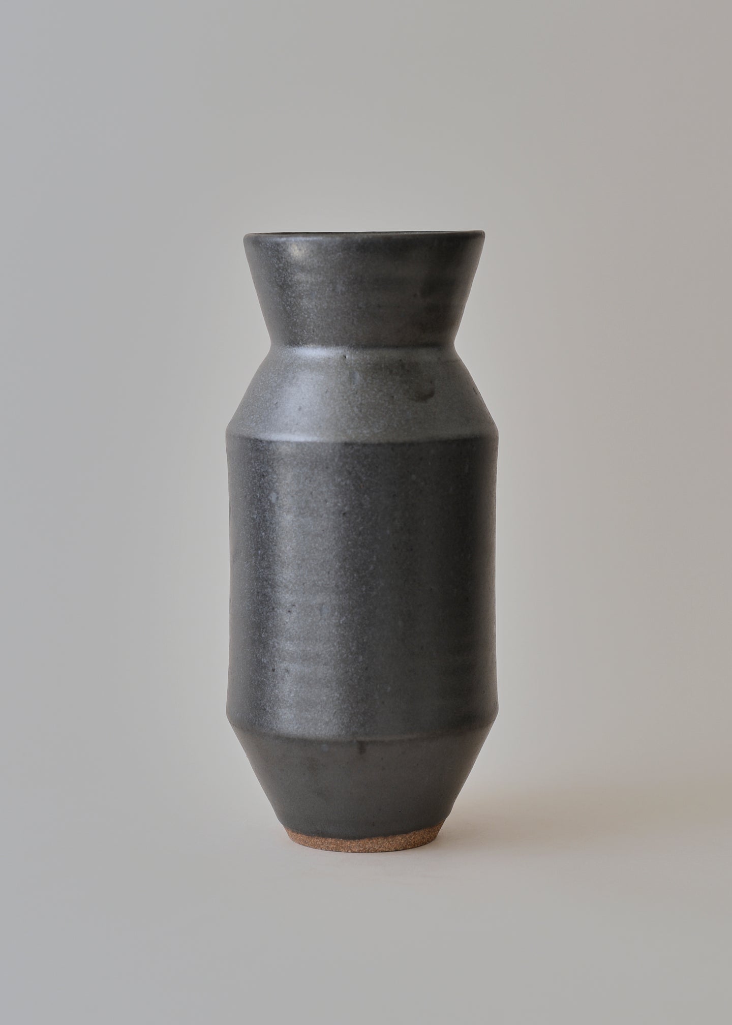 Cubist Vase Series no. 2 in Iron - Victoria Morris Pottery