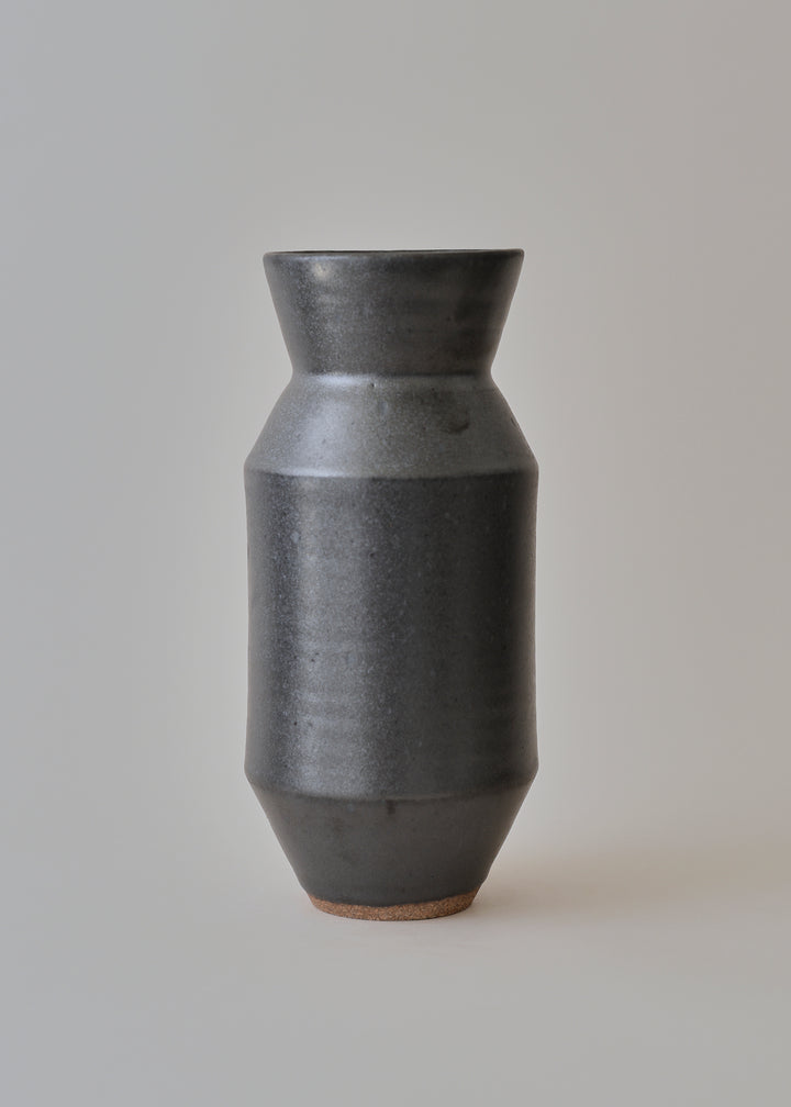 Cubist Vase Series no. 2 in Iron - Victoria Morris Pottery