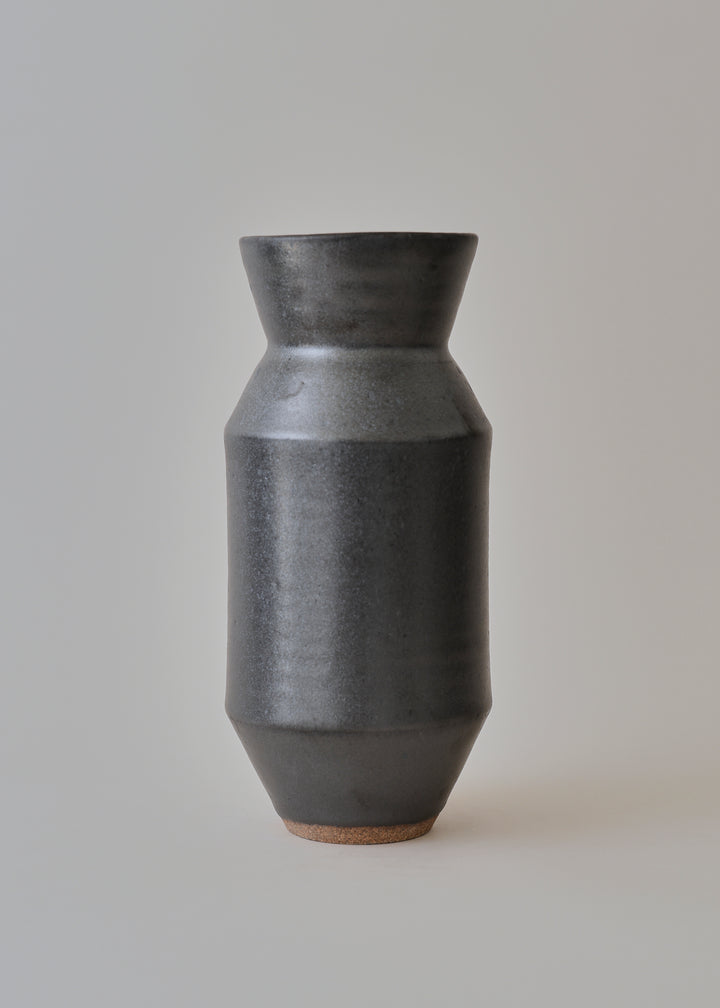 Cubist Vase Series no. 2 in Iron - Victoria Morris Pottery