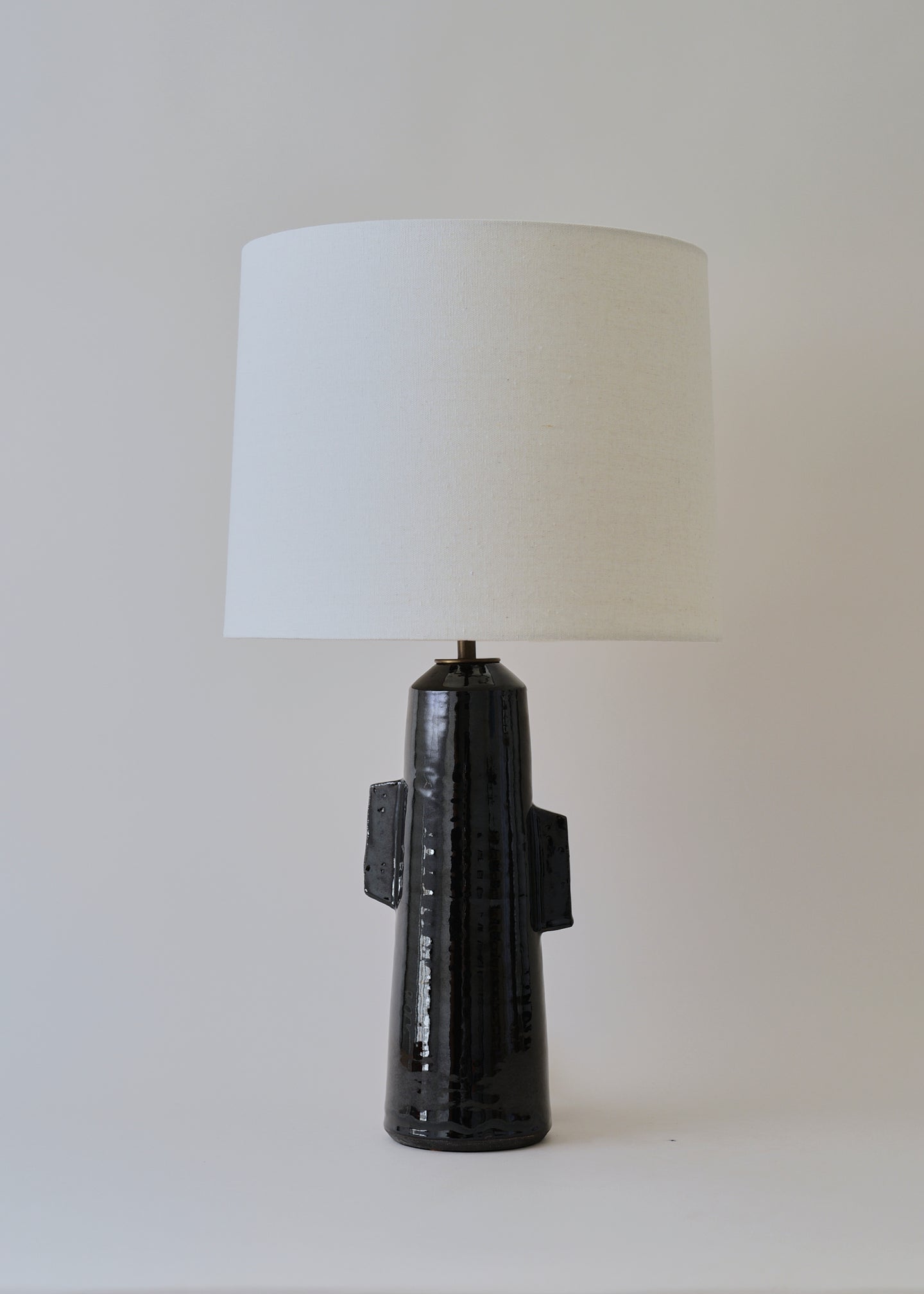 Sail Lamp in Dark Amber - Victoria Morris Pottery