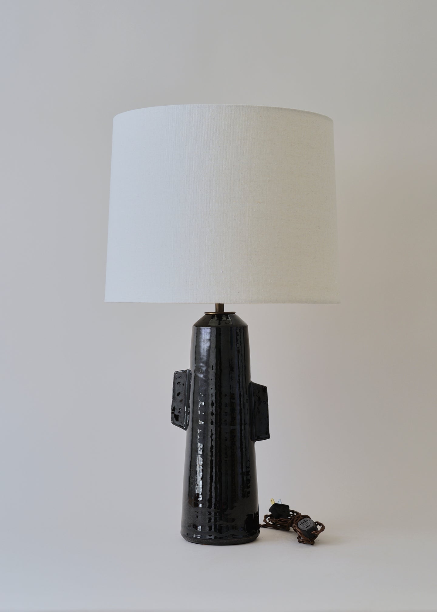 Sail Lamp in Dark Amber - Victoria Morris Pottery